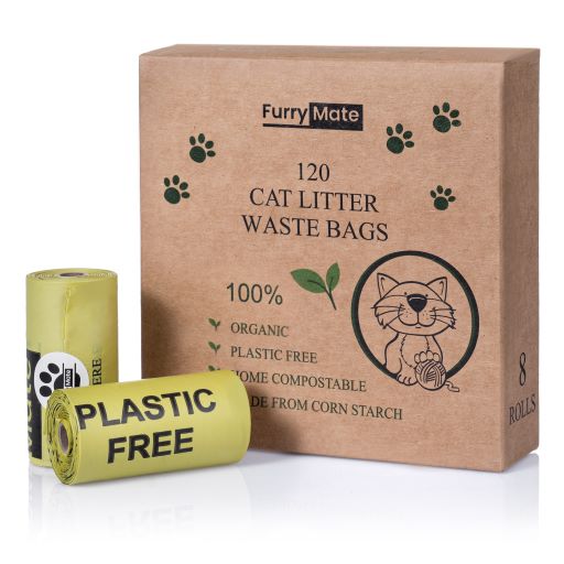 home compostable cat waste bags furry mate