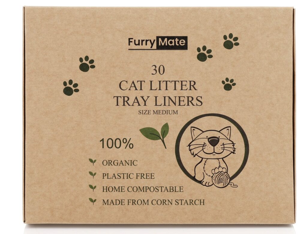 Biodegradable Cat Litter Tray Liners Large Medium 